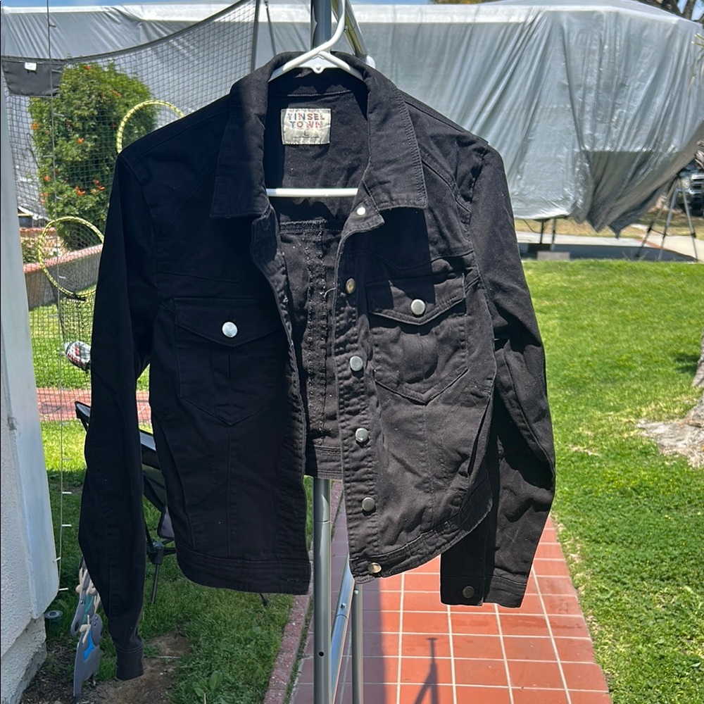 Black Denim Jacket